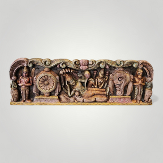 Ananta Shayanam – Vishnu in Divine Rest Wall Panel