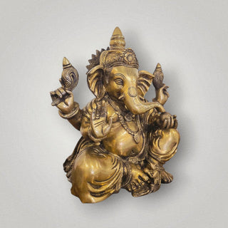 Antique Gold Ganesh