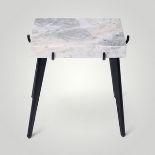 Astra Marble Accent Stool