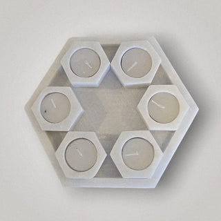 Azal Marble tealight holder