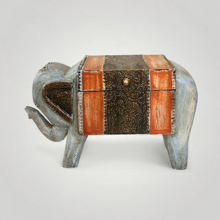 Boho Elephant Trunk Box