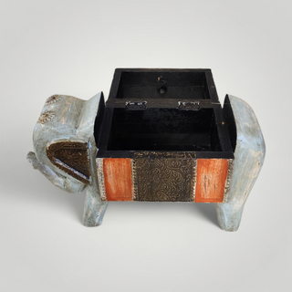 Boho Elephant Trunk Box
