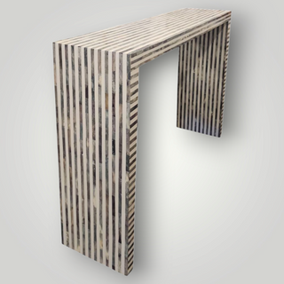 Bone Inlay waterfall console