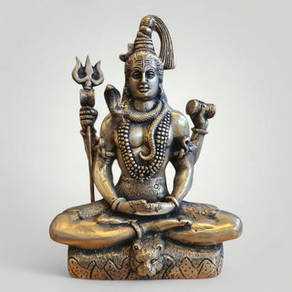 Brass Antique Gold Shiva