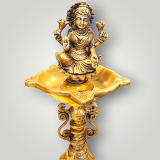 Brass laxmi Diya