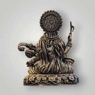 Brass Saraswati