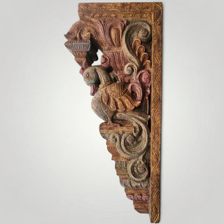Dancing Peacock Corbel