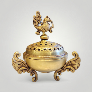 Decorative Peacock Burner