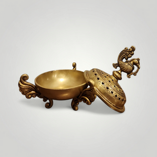 Decorative Peacock Burner