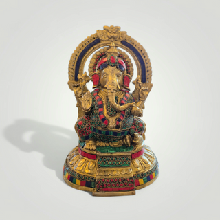 Divine Throne Ganesh