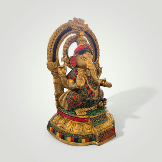 Divine Throne Ganesh