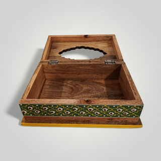Folk Art Tissue Box
