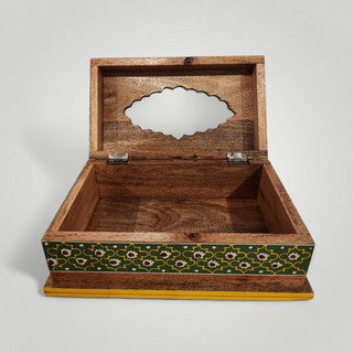 Folk Art Tissue Box