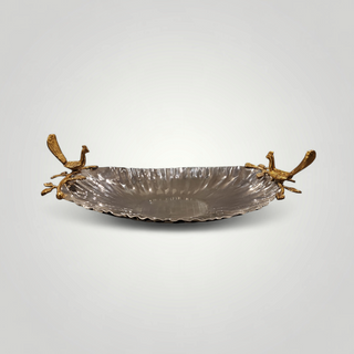 Golden Flight Oval Tray