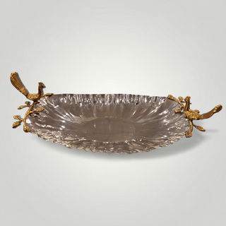 Golden Flight Oval Tray