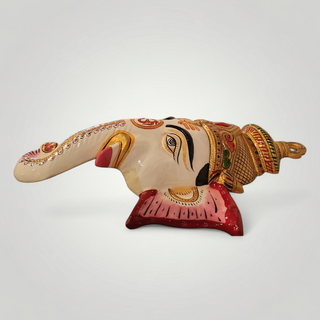 Handpainted Ganesha Wall Mask