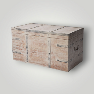 Kashmir Stonewashed Blanket Box/Coffee table