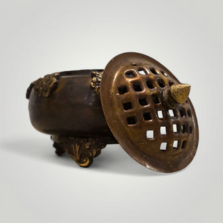 Ornate Brass Incense Burner