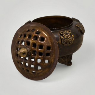 Ornate Brass Incense Burner