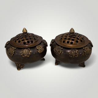 Ornate Brass Incense Burner