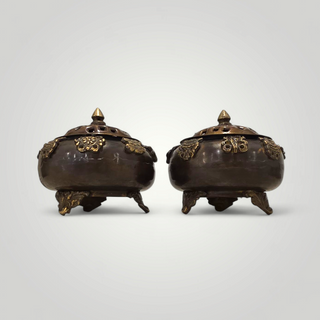 Ornate Brass Incense Burner