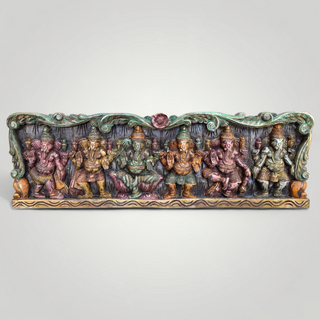 Panch Nritya Ganesha Wall Panel