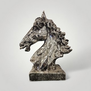 Silver Stallion Head