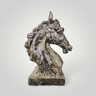 Silver Stallion Head