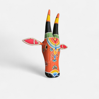 The Boho Cow Head Orange