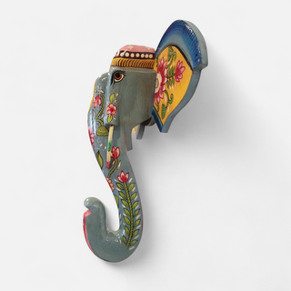 The Floral Ganapati Wall Sculpture