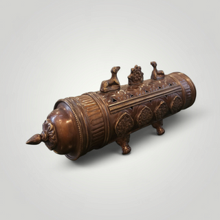 Tibetan Brass Incense Holder