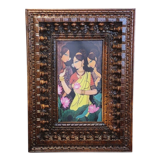 Traditional Indian Women Frame