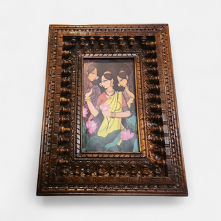 Traditional Indian Women Frame