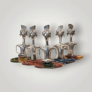 Turban sitting musician set