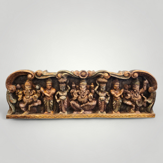 Utsav Ganesha – HandCarved Wall Panel