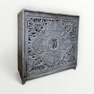 Vintage Grey Luxe Cabinet