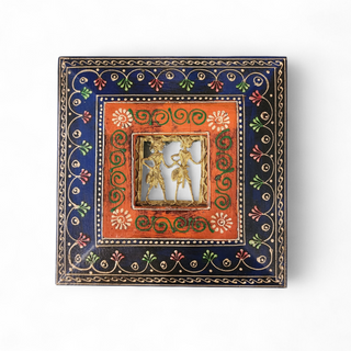 Warli Blue Heritage Frame (Small)